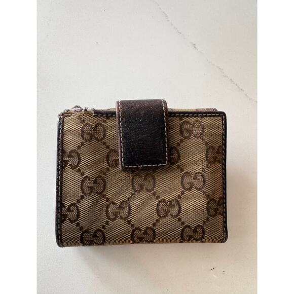Gucci GG Canvas Bow French Flap Wallet - Web Detail - PROJECT PIECE - Picture 5 of 7